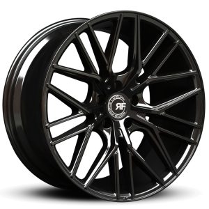 20" ROAD FORCE WHEELS RF13 GLOSS BLACK FINISH RIMS