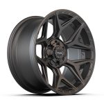 4PLAY Gen3 4P06 20x10 6x5.5 & 6x135mm -18et in Satin Black - 4P06-20100-6D55-18B1
