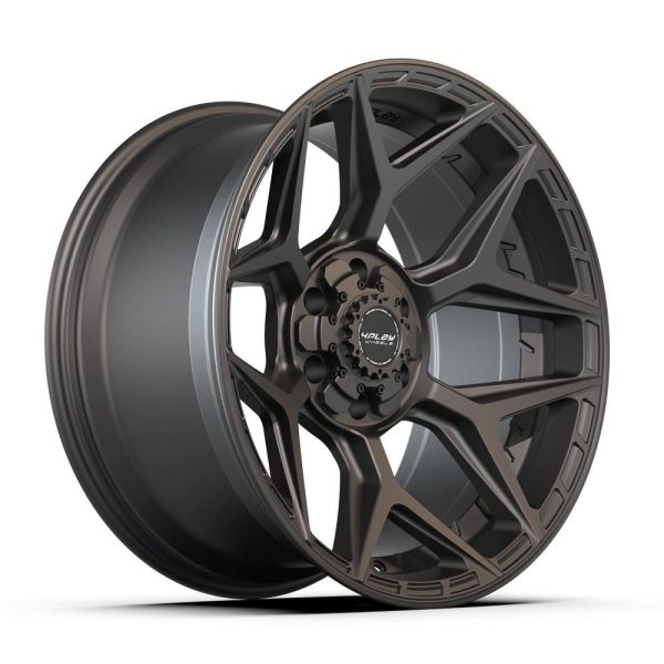 4PLAY Gen3 4P06 20x10 6x5.5 & 6x135mm -18et in Satin Black - 4P06-20100-6D55-18B1