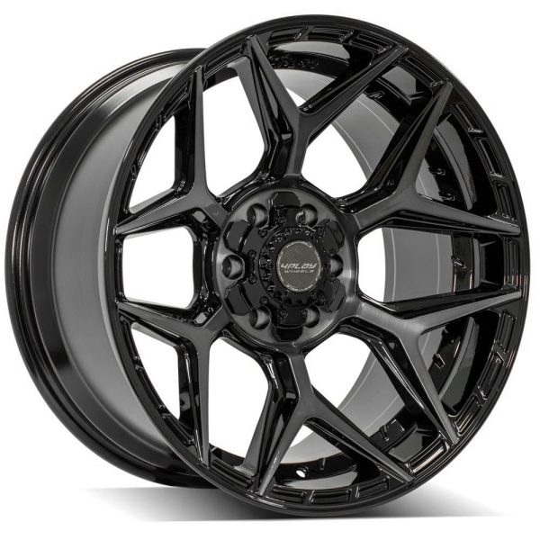 4PLAY Gen3 4P06 20x10 6x135mm & 6x5 4PLAY Gen3 4P06 20x10 6x135mm & 6x5.5" -18et in Brushed Black - 4P06-20100-6D55-18BBT