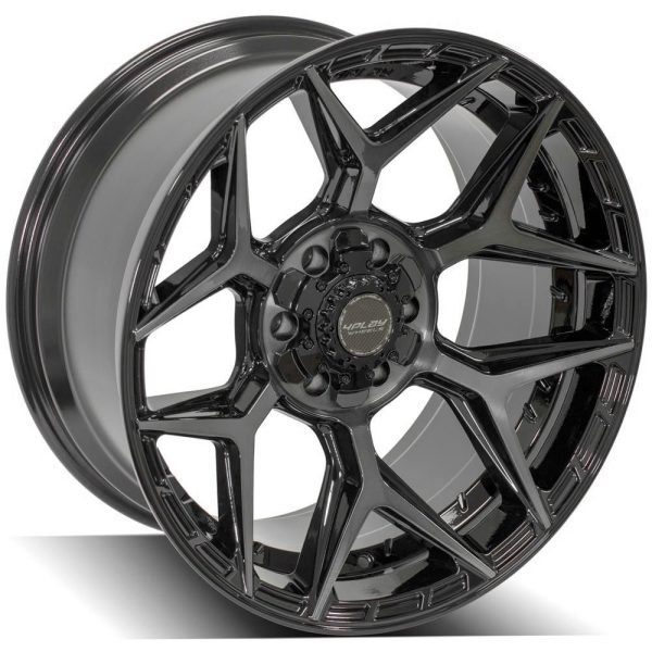 4PLAY Gen3 4P06 20x10 6x135mm & 6x5.5" -18et in Brushed Black - 4P06-20100-6D55-18BBT