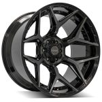 4PLAY Gen3 4P06 22x12 6x135mm & 6x5.5" -44et in Brushed Black - 4P06-22120-6D55-44BBT