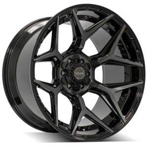 4PLAY Gen3 4P06 22x12 6x135mm & 6x5.5" -44et in Brushed Black - 4P06-22120-6D55-44BBT
