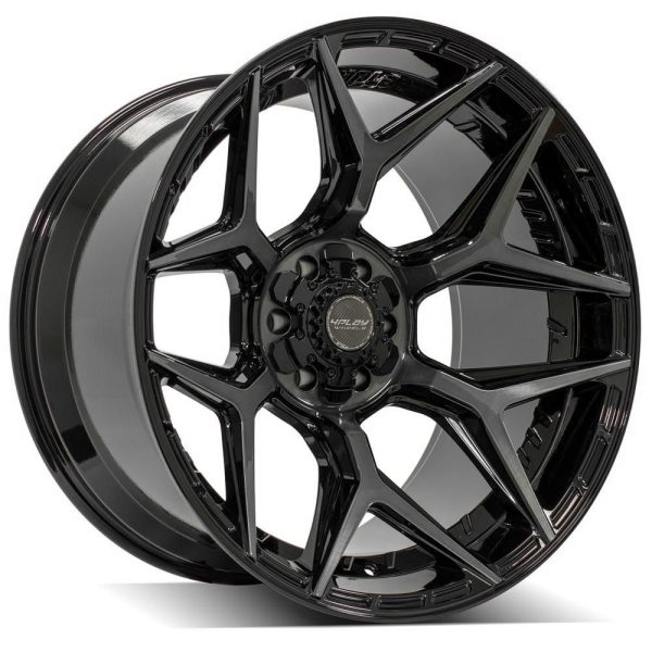 4PLAY Gen3 4P06 22x12 6x135mm & 6x5 4PLAY Gen3 4P06 22x12 6x135mm & 6x5.5" -44et in Brushed Black - 4P06-22120-6D55-44BBT