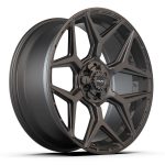 4PLAY Gen3 4P06 24x10 6x5.5 & 6x135mm 18et in Satin Black - 4P06-24100-6D55-18B1