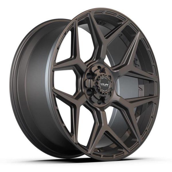 4PLAY Gen3 4P06 24x10 6x5.5 & 6x135mm 18et in Satin Black - 4P06-24100-6D55-18B1
