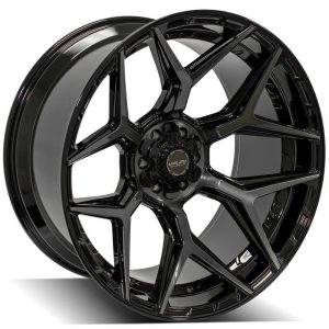 4PLAY Gen3 4P06 24x12 6x135mm & 6x5.5" -44et in Brushed Black - 4P06-24120-6D55-44BBT
