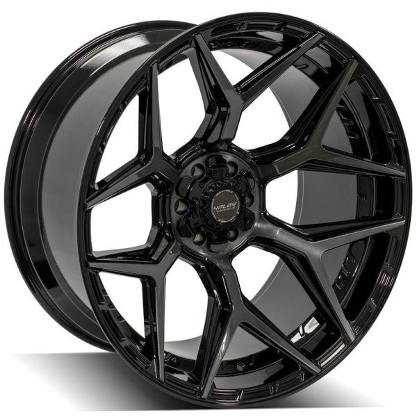 4PLAY Gen3 4P06 24x12 6x135mm & 6x5.5" -44et in Brushed Black - 4P06-24120-6D55-44BBT