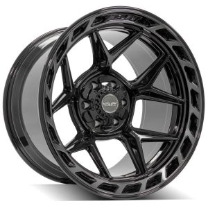 4PLAY Gen3 4P55 20x12 6x135mm & 6x5.5" -44et in Brushed Black - 4P55-20120-6D55-44BBT