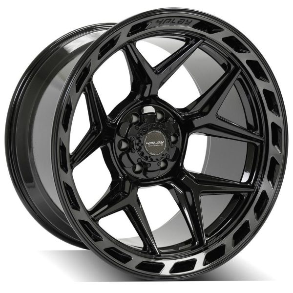 4PLAY Gen3 4P55 22x12 6x135mm & 6x5.5" -44et in Brushed Black - 4P55-22120-6D55-44BBT