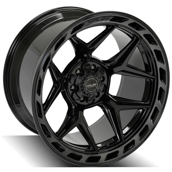 4PLAY Gen3 4P55 22x12 6x135mm & 6x5.5" -44et in Brushed Black - 4P55-22120-6D55-44BBT
