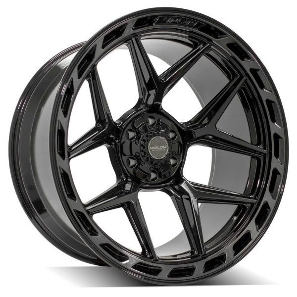 4PLAY Gen3 4P55 24x12 6x135mm & 6x5 4PLAY Gen3 4P55 24x12 6x135mm & 6x5.5" -44et in Brushed Black - 4P55-24120-6D55-44BBT
