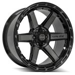 4PLAY Gen3 4P63 22x10 6x135mm & 6x5.5" -18et in Brushed Black - 4P63-22100-6D55-18BBT