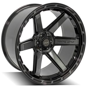 4PLAY Gen3 4P63 24x12 6x135mm & 6x5.5" -44et in Brushed Black - 4P63-24120-6D55-44BBT