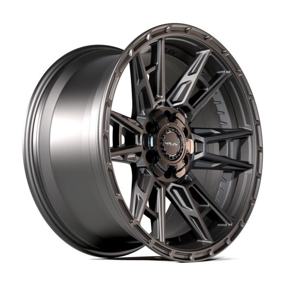 4PLAY Sport2.0 4PS20 22x10 6x135mm & 6x5.5" +24et in Satin Black - 4PS20-22100-6D55-24B1