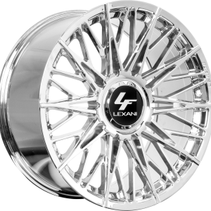 20" LEXANI WHEELS NEWPORT XL CHROME FINISH RIMS