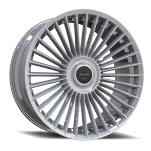22" GIANELLE WHEELS CABO GLOSS SILVER FINISH RIMS