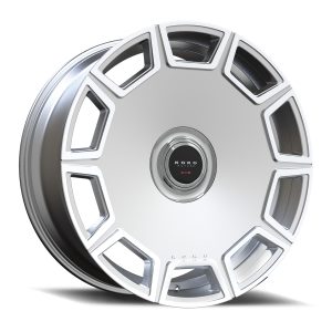 26" KOKO KUTURE WHEELS SICILY GLOSS SILVER MACHINED FINISH RIMSÂ
