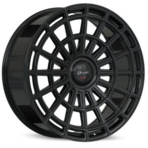 26" GIANELLE WHEELS TOURBILLION GLOSS BLACK FINISH FLOW FORMED RIMS