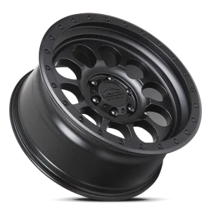20" LOCK OFF-ROAD WHEELS 50CAL MATTE BLACK MATTE BLACK RING FINISH RIMS - Image 3