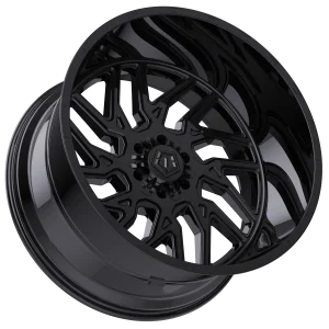 18" TIS WHEELS 544B BLACK FINISH RIMS - Image 2