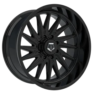 18" TIS WHEELS 547B BLACK FINISH RIMS