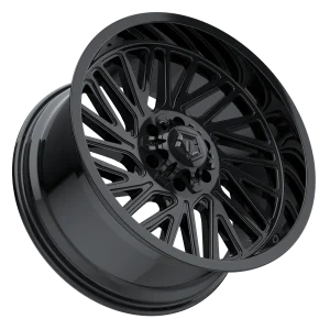 22" TIS WHEELS 553B GLOSS BLACK FINISH RIMS - Image 2