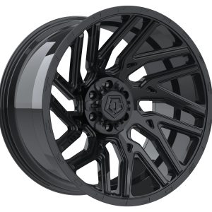 20" TIS WHEELS 554B GLOSS BLACK FINISH RIMS