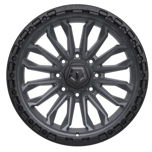 20" TIS WHEELS 556AB SATIN ANTHRACITE BLACK SIMULATED BEAD RING FINISH RIMS - Image 4