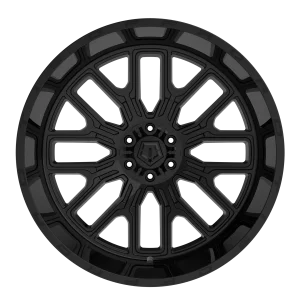 18" TIS WHEELS 560B GLOSS BLACK FINISH RIMS - Image 2