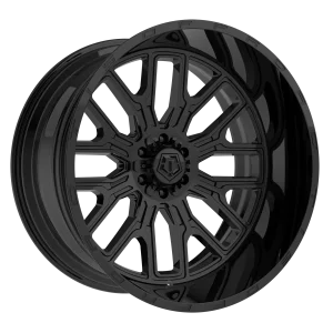 18" TIS WHEELS 560B GLOSS BLACK FINISH RIMS