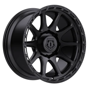 18" TIS WHEELS 563B SATIN BLACK FINISH RIMS