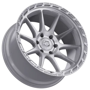 20" TIS WHEELS 563BS SILVER MACHINED BRUSHED FINISH RIMS - Image 2