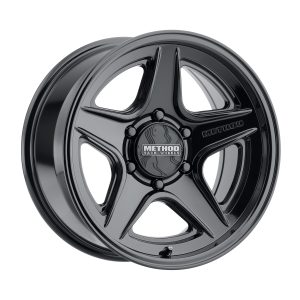 18" METHOD WHEELS 319 GLOSS BLACK FINISH RIMS