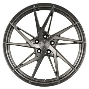 20 VERTINI WHEELS RFS1.9 BRUSHED DUAL GUNMETAL FLOW FORMED FINISH RIMS