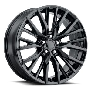 20" FACTORY REPRODUCTIONS WHEELS FR80 LEXUS RX F-SPORT GLOSS BLACK FINISH RIMS