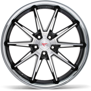 20" FERRADA WHEELS FR4 MACHINED BLACK CHROME LIP FINISH RIMS - Image 3