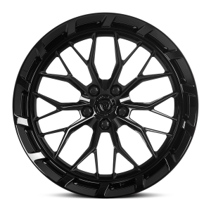 19" DOLCE PERFORMANCE WHEELS MAGARI GLOSS BLACK RIMS