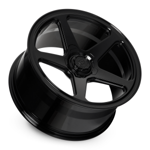 20" DOLCE PERFORMANCE WHEELS STELLA GLOSS BLACK RIMS - Image 2