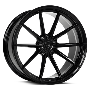 18" DOLCE PERFORMANCE WHEELS VELOCE GLOSS BLACK FINISH RIMS - Image 2