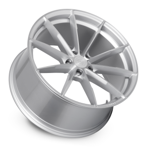 19" DOLCE PERFORMANCE WHEELS VELOCE GLOSS SILVER WITH MACHINED FACE RIMS - Image 2