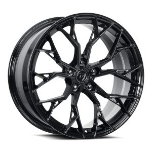 19" DOLCE PERFORMANCE WHEELS VELOCE GLOSS BLACK RIMS - Image 2