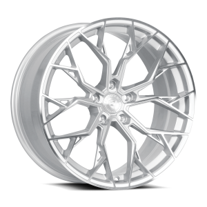 18" DOLCE PERFORMANCE WHEELS ARIA GLOSS SILVER MACHINED FINISH RIMS - Image 2