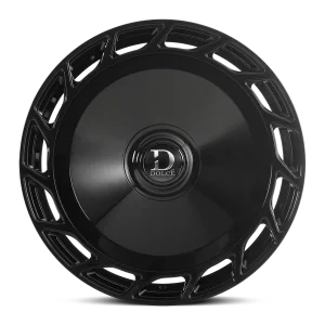 24" DOLCE LUXURY BIGBOY GLOSS BLACK FINISH RIMS - Image 3