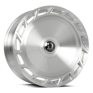 24" DOLCE LUXURY BIGBOY BRUSHED SILVER FINISH RIMS