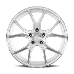 18" DOLCE PERFORMANCE WHEELS ELEMENT GLOSS SILVER MACHINED FINISH RIMS