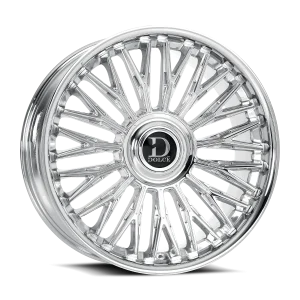 24" DOLCE LUXURY LUSSO CHROME FINISH RIMS