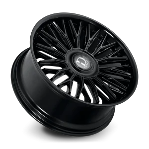 24" DOLCE LUXURY LUSSO GLOSS BLACK LIP FINISH RIMS - Image 4