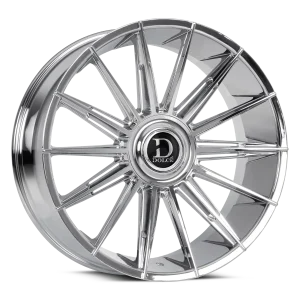 24" DOLCE LUXURY MIRELLI CHROME FINISH RIMS