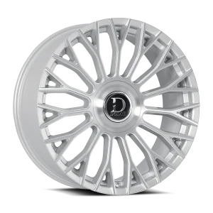 24" DOLCE LUXURY ROMA BRUSHED SILVER FINISH RIMS - Image 3